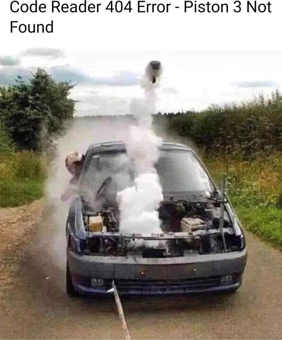 Code Reader 404 Error Piston 3 Not