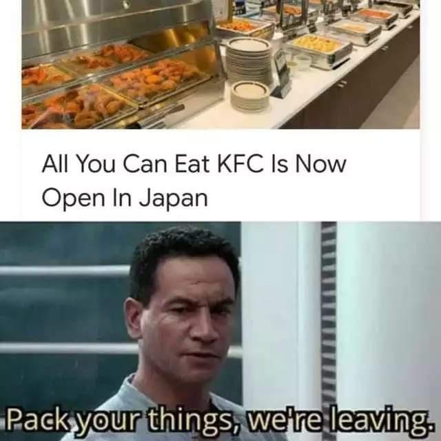 All You Can Eat KFC Is Now Open In Japan Rackyyourn thingswe RAEEMIRG