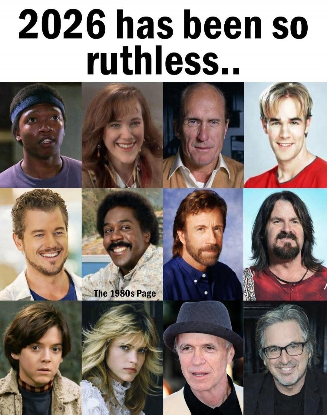 2026 has been so ruthless.. The 1980s Page