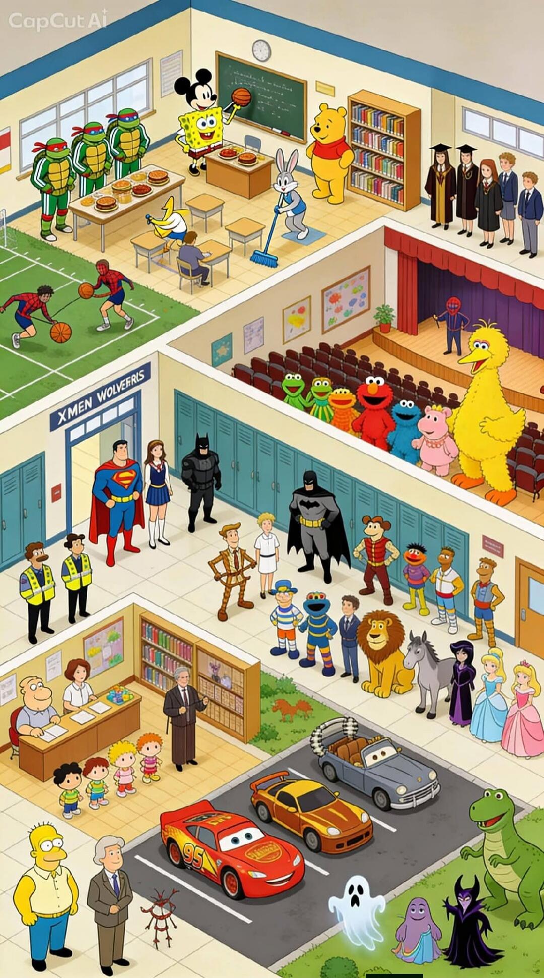 CapCut Ai, XMEN WOLVERINES