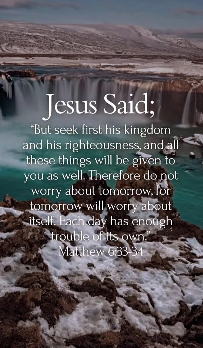 Jesus Said; 