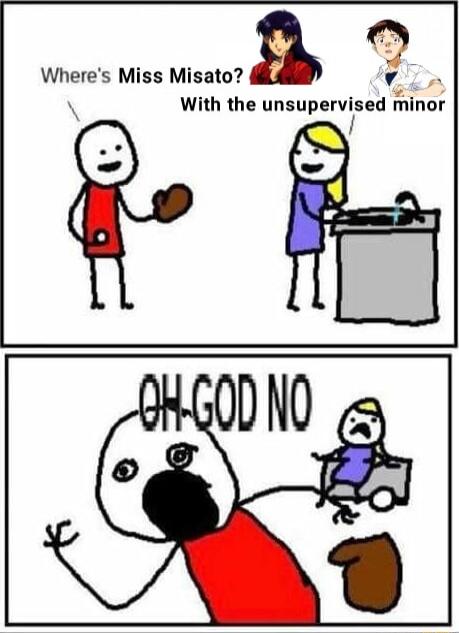 Wheres Miss Misato a L A With the unsupervised minor