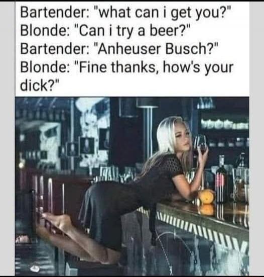 Bartender: 