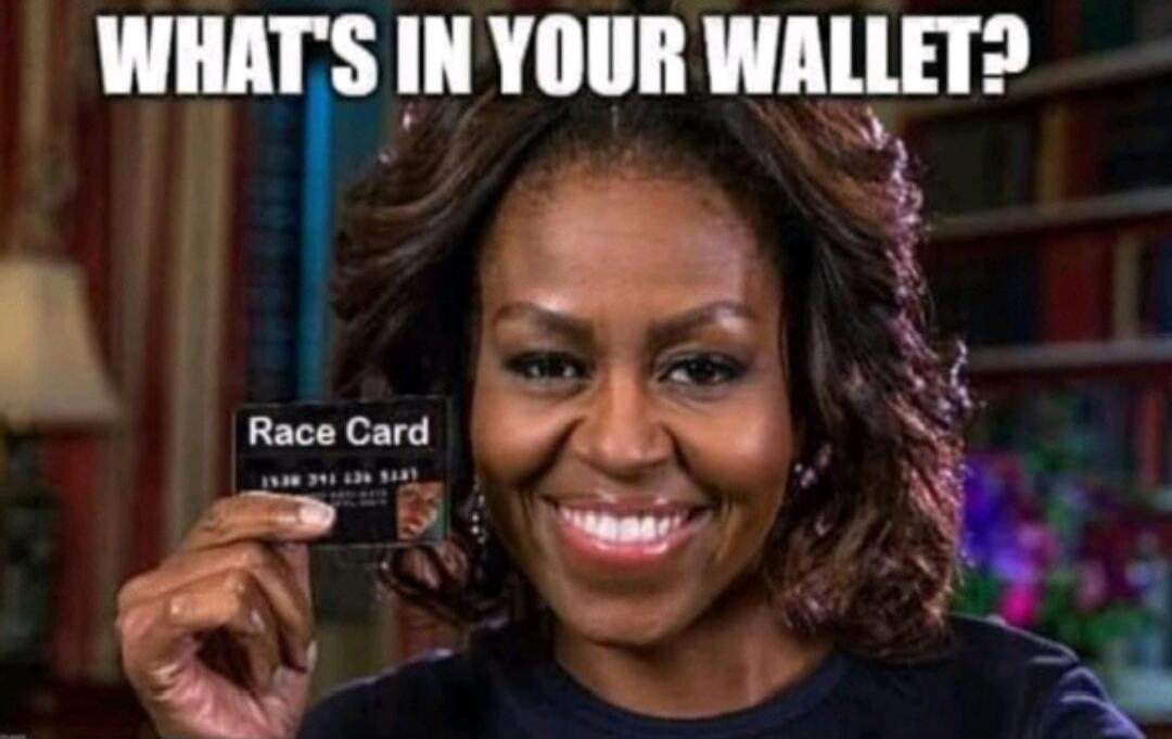 WHAT'S IN YOUR WALLET?
Race Card