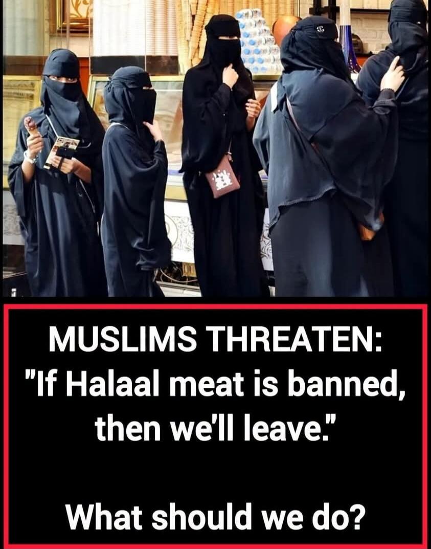 MUSLIMS THREATEN: 