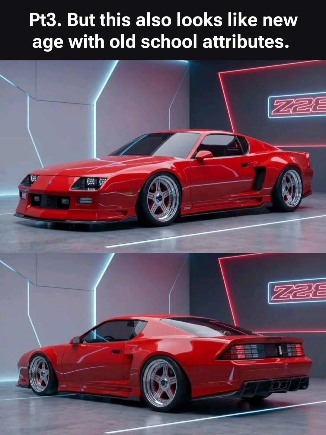 Pt3. But this also looks like new age with old school attributes. Z28