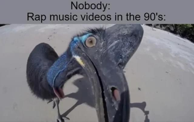 Nobody Rap music videos in the 90s