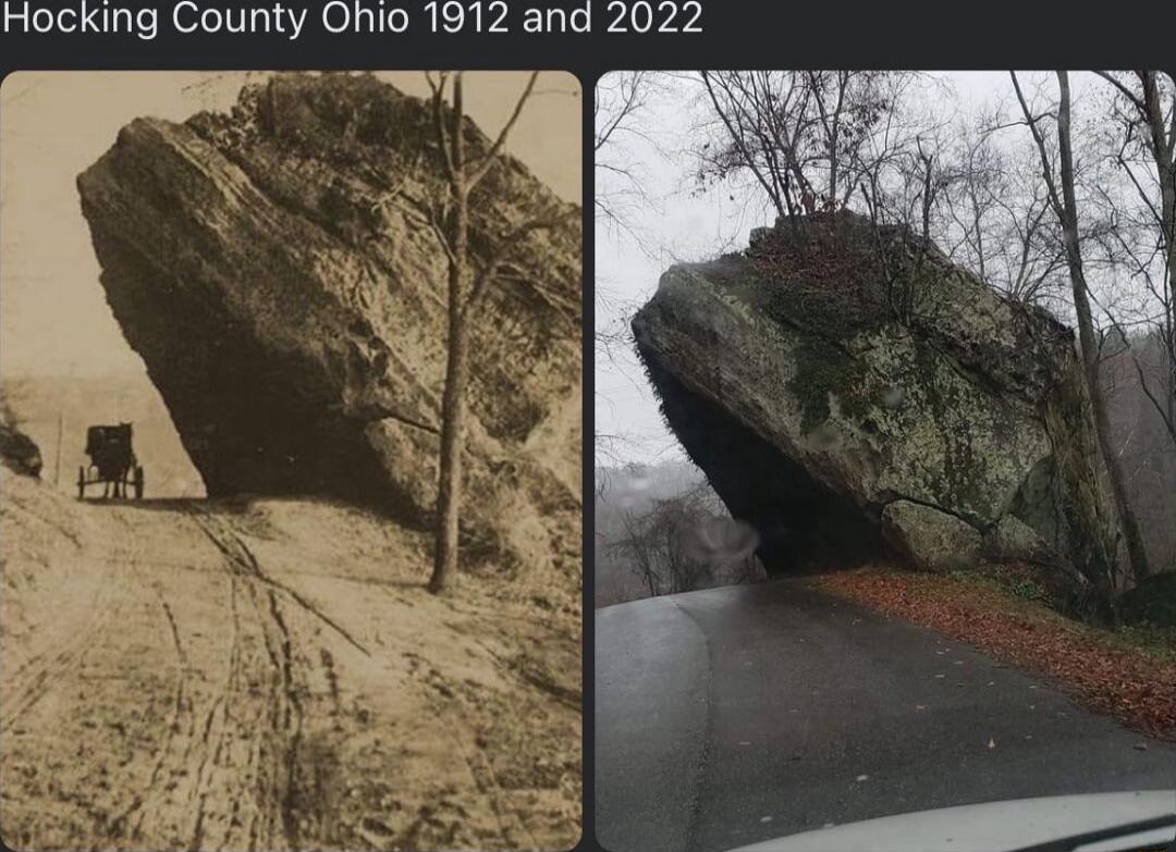 Hocking County Ohio 1912 and 2022
