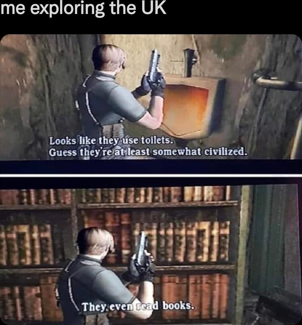 me exploring the UK