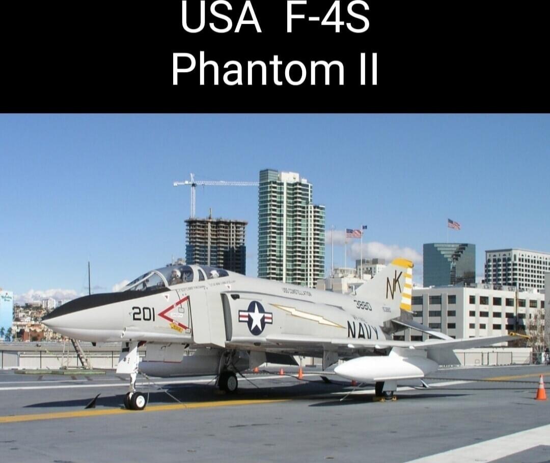 USA F-4S Phantom II 201 NAVY NK 3880 USS CONSTELLATION