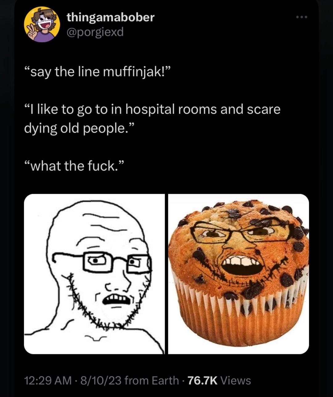thingamabober SRS RCEVR G TN TN Ilike to go to in hospital rooms and scare dying old people what the fuck 767K