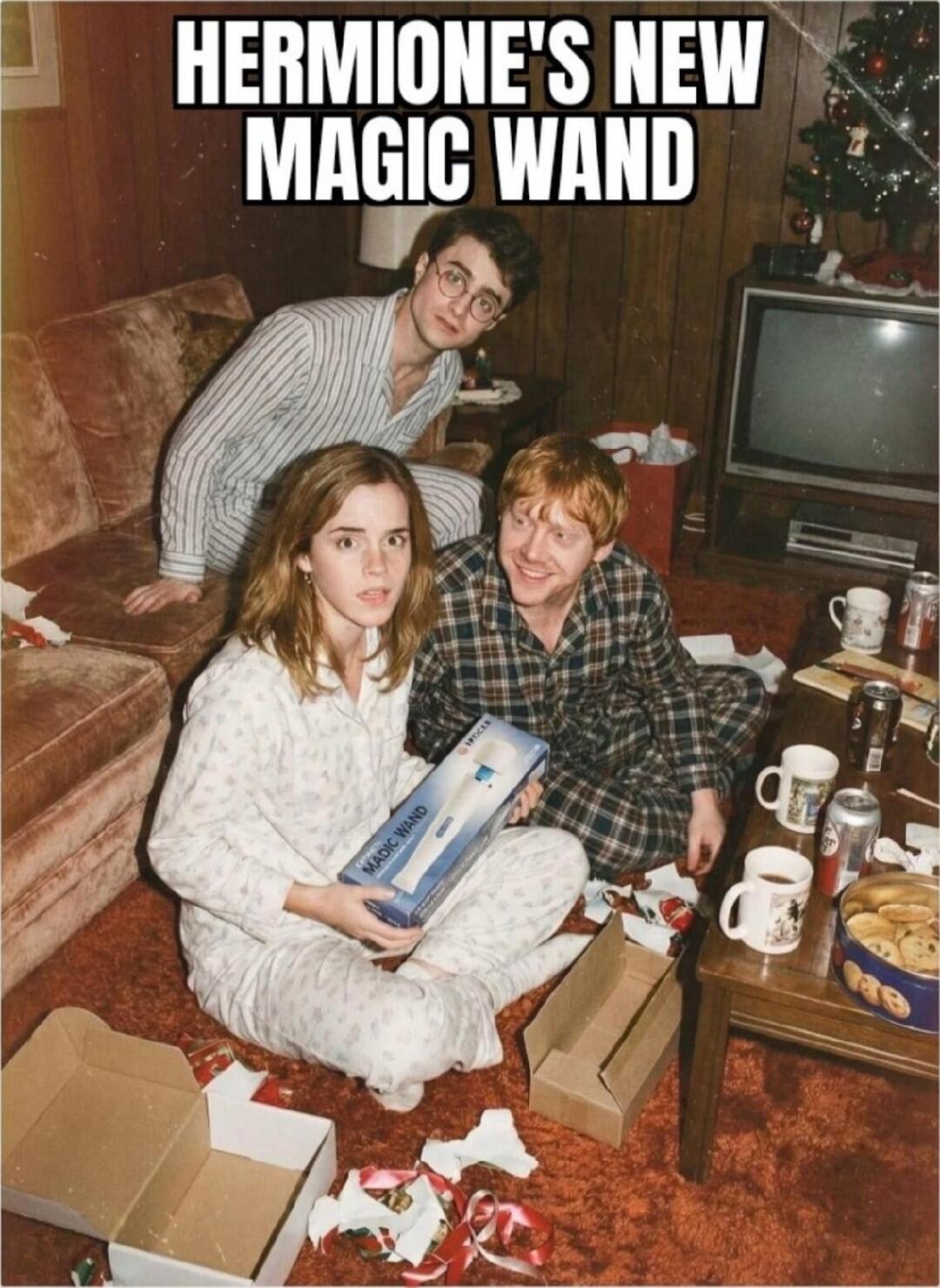 HERMIONE'S NEW MAGIC WAND