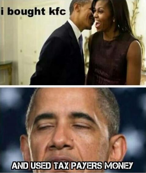 i bought kfc

AND USED TAX PAYERS MONEY