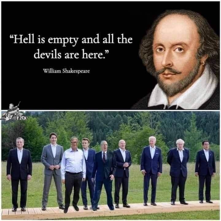 Hell is empty and all the devils are here LT