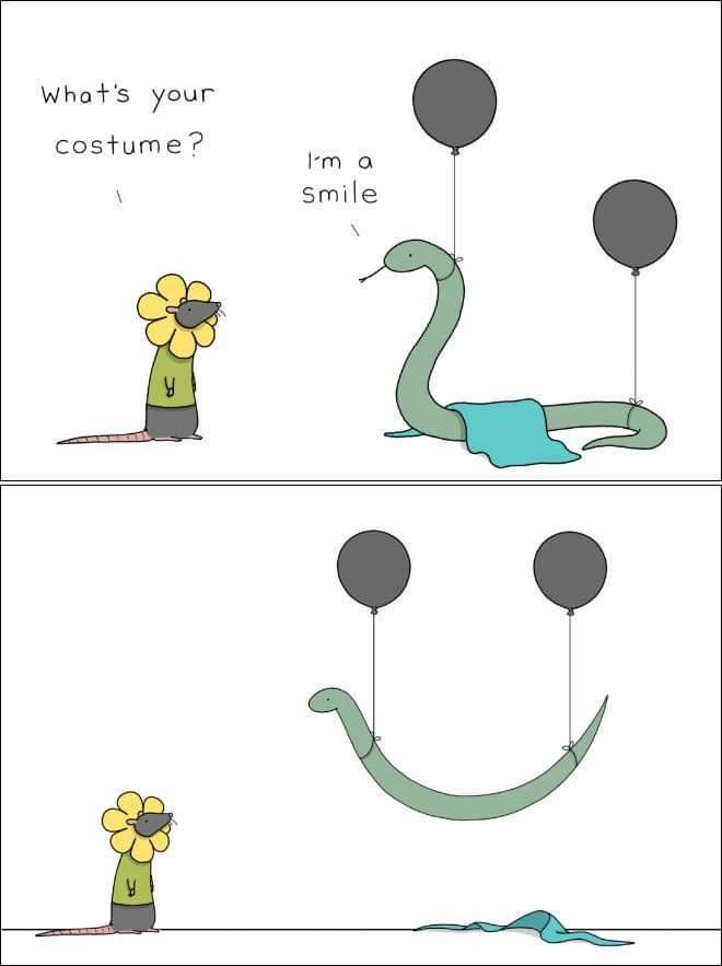 Whats your costume smile