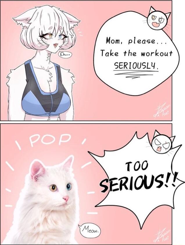 Mom please Take the workout SERIQUSLY