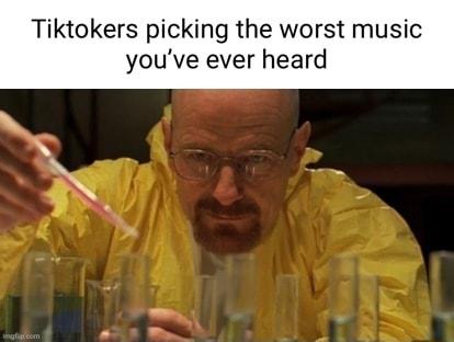 Tiktokers picking the worst music youve ever heard N N f