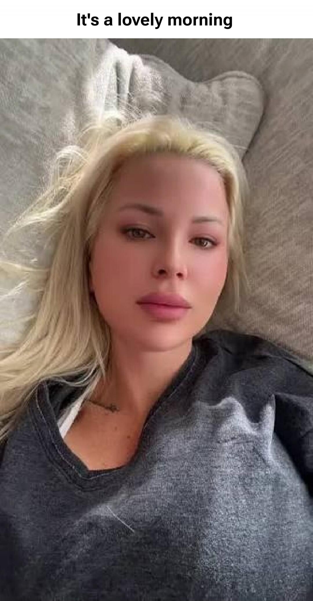 It's a lovely morning