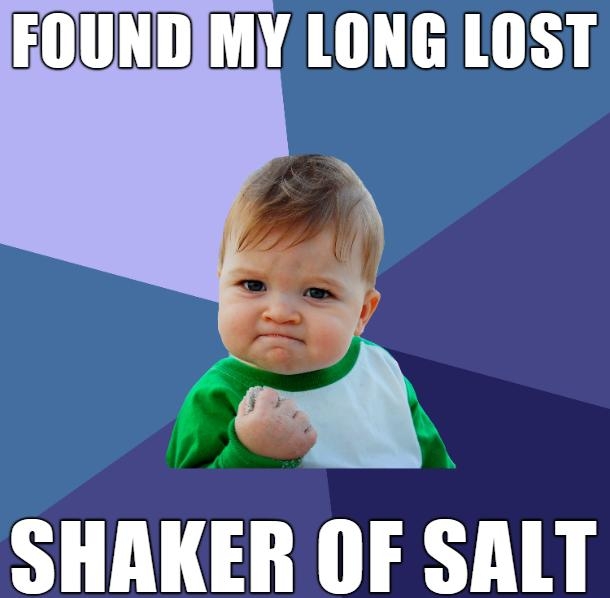 LONG LOST SHAKER OF SALT