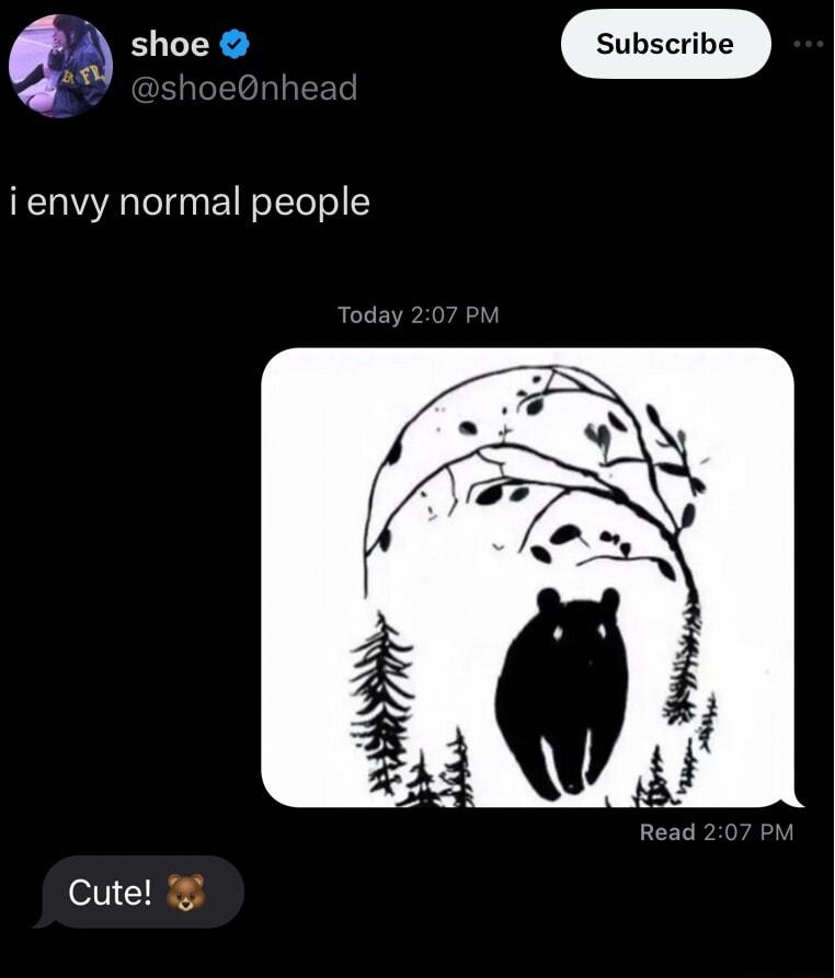 Yoot i envy normal people Cute