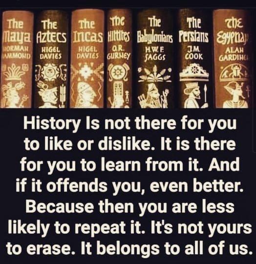 The ghe T The e maua fiztecs MEas fitits Wuhnslmms ey ORMAN jiGeL L LY HWE ALAK AMMOND pAVIES DAVIES GURNEY AGGS toDK Aunu SE 18 e b BN BulRi a3 i History Is not there for you to like or dislike It is there LCTATCITR N LT BTy B V 1 G O G BRI T T Because then you are less likely to repeat it Its not yours to erase It belongs to all of us