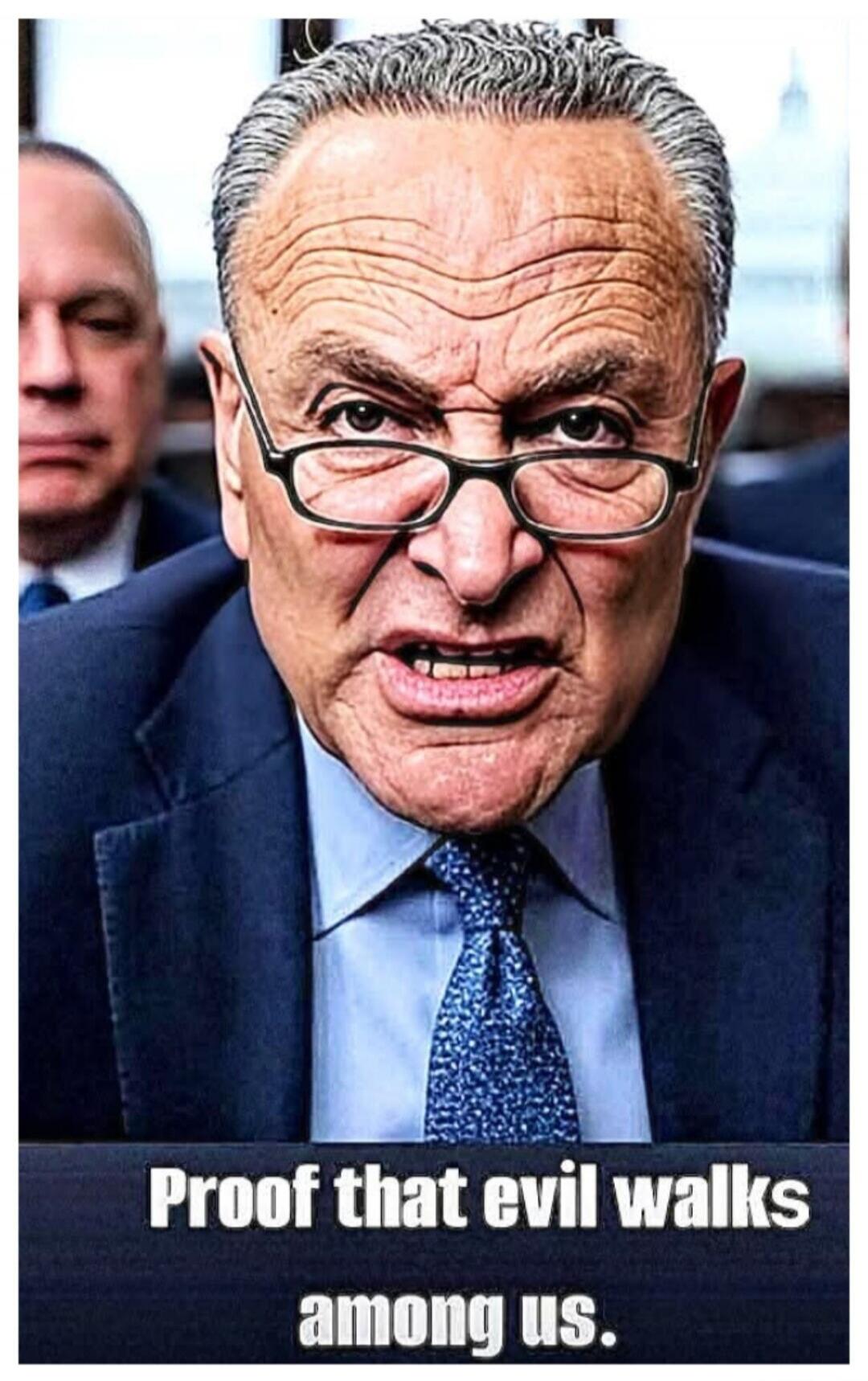 Proof that evil walks among us.