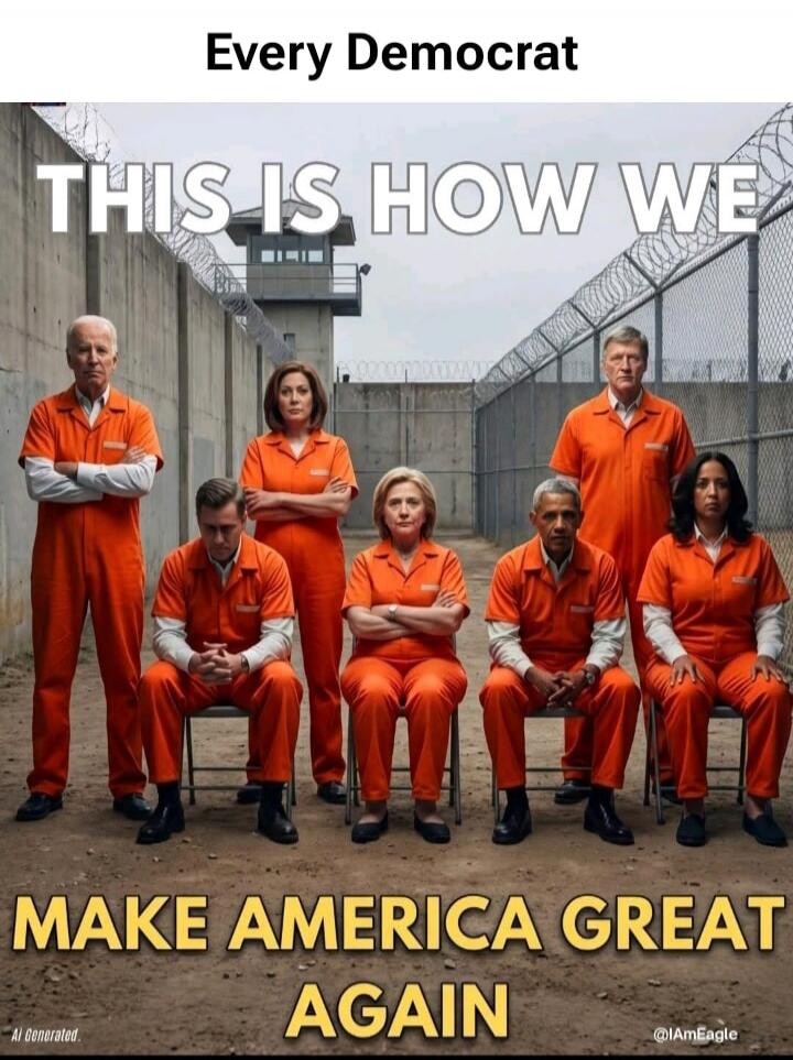 Every Democrat THIS IS HOW WE MAKE AMERICA GREAT AGAIN AI Generated. @IAmEagle