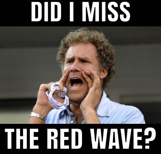DID MISS THE RED WAVE