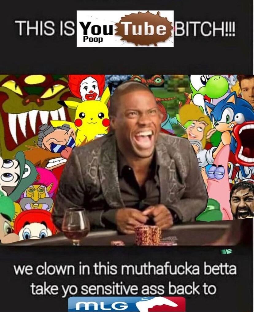 THIS IS Tube IBITCH we clown in this muthafucka betta take yo sensitive ass back to