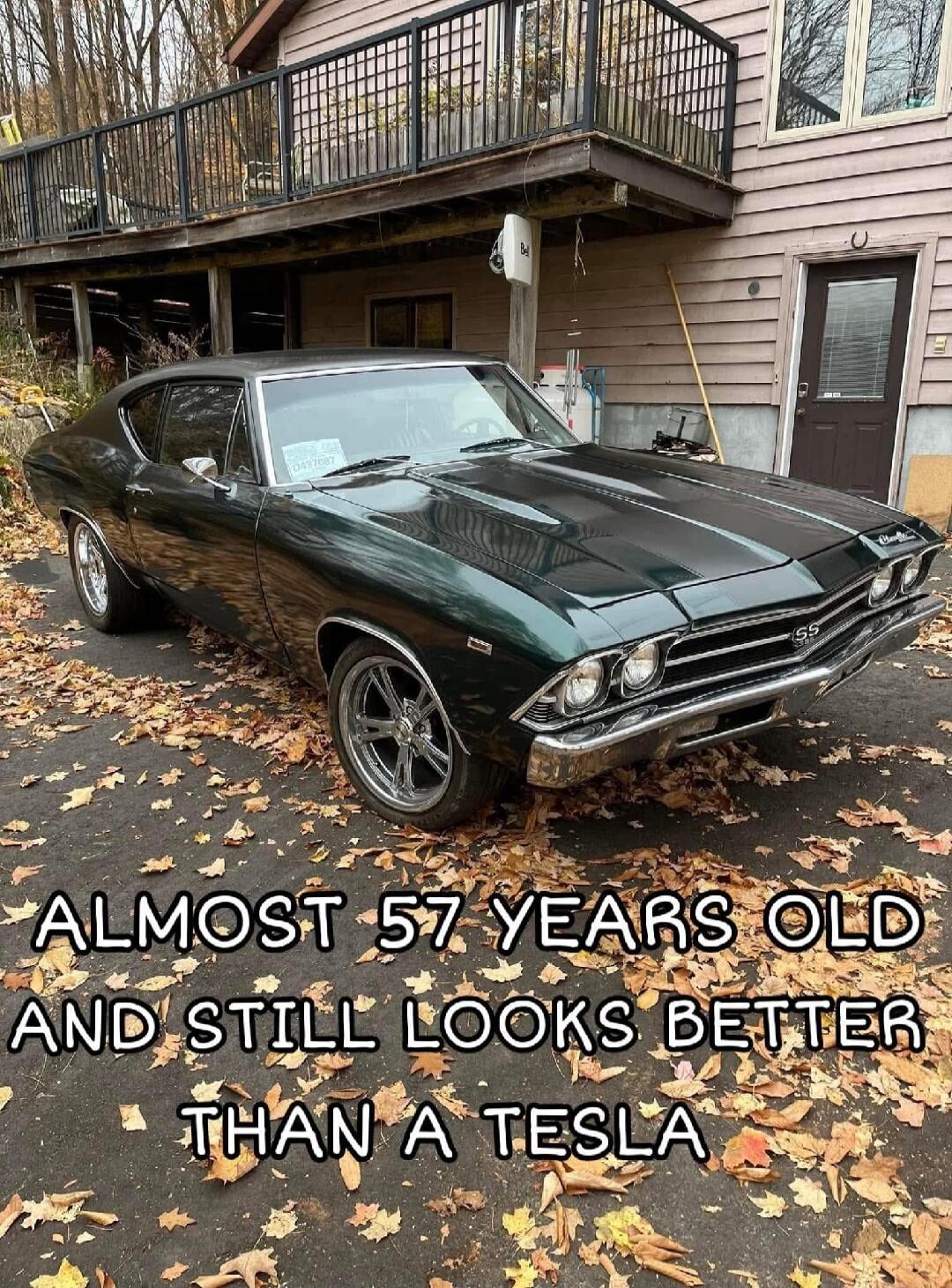 ALMOST 57 YEARS OLD AND STILL LOOKS BETTER THAN A TESLA