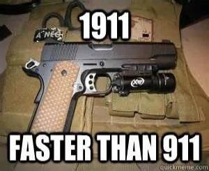 1911 FASTER THAN 911