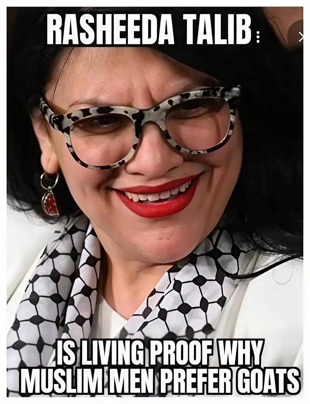 RASHEEDA TALIB: IS LIVING PROOF WHY MUSLIM MEN PREFER GOATS