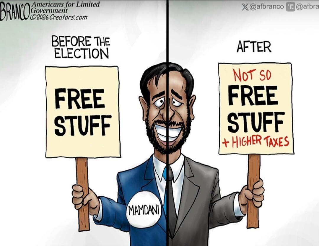 BEFORE THE ELECTION FREE STUFF  /  AFTER NOT SO FREE STUFF + HIGHER TAXES