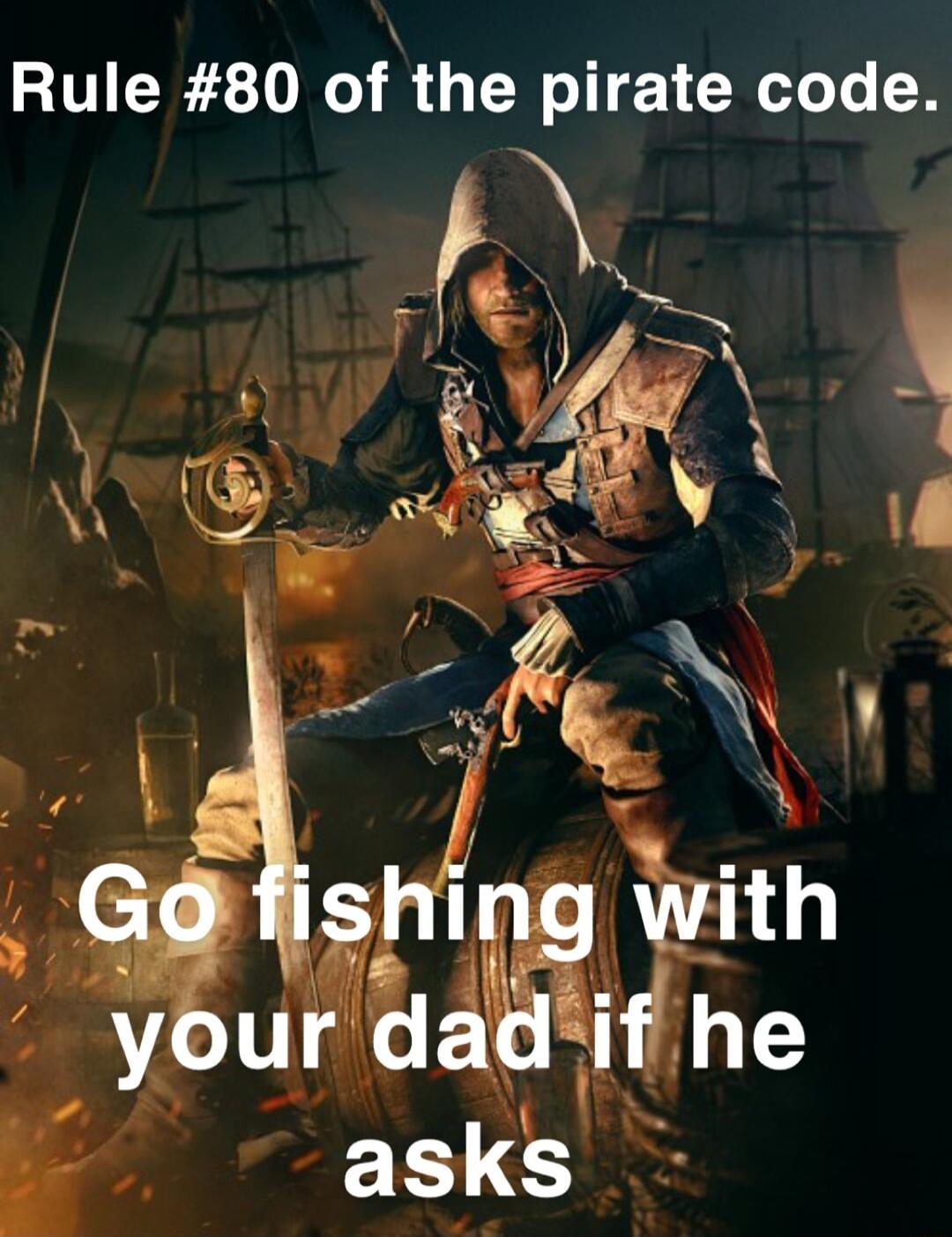 Rule 80 of the pirate code