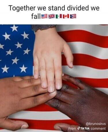 Together we stand divided we fall