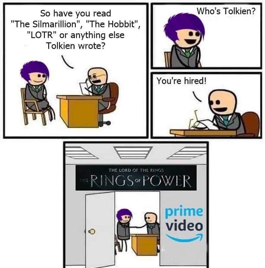 So have you read Whos Tolkien The Silmarillion The Hobbit LOTR or anything else Tolkien wrote