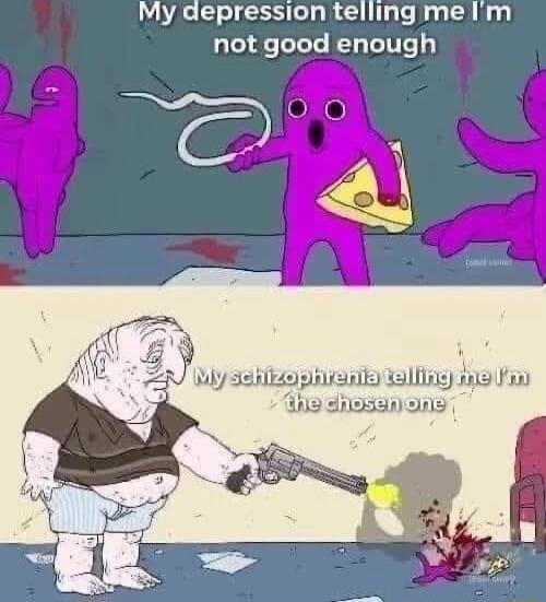 My depression tellingme Im not good enough by sl it ki s s dilssEn ang