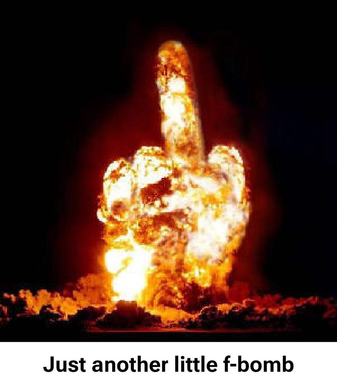 Just another little f-bomb