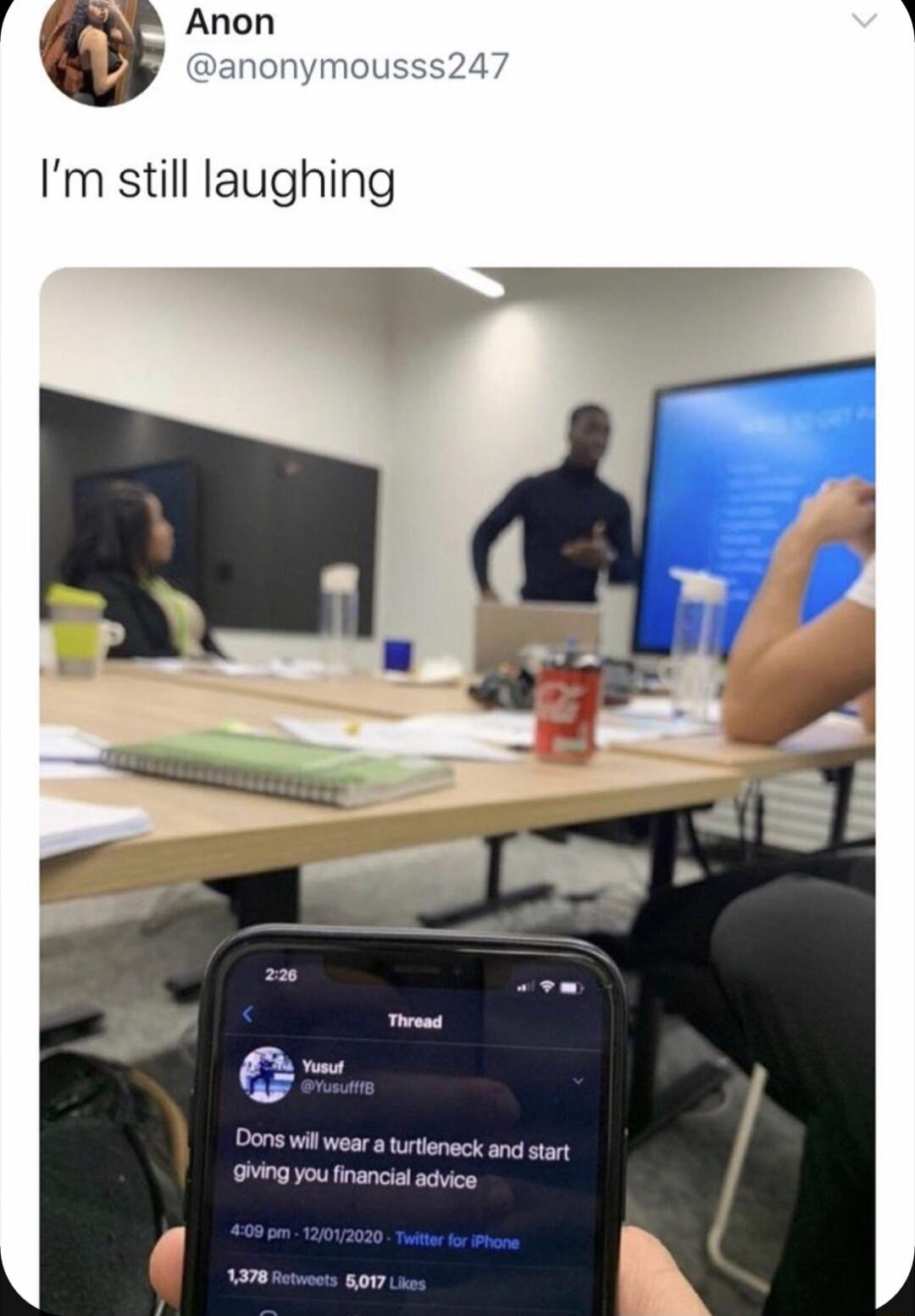 VAnon B Danonymousss24 Im still laughing