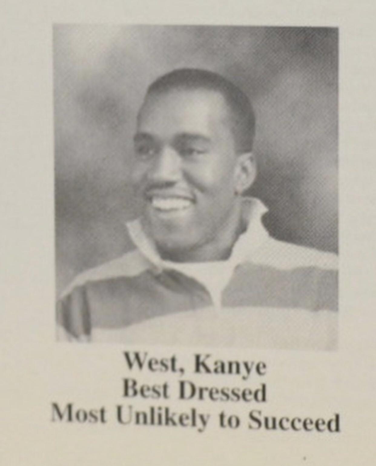 West Kanye Best Dressed Most Unlikely to Succeed