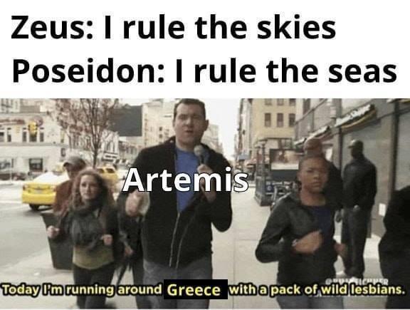 Zeus rule the skies Poseldon rule the seas