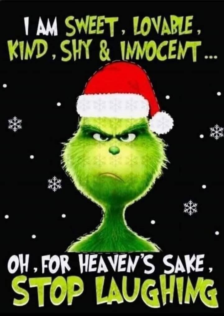I am SWEET, LOVABLE, KIND, SHY & IMOCENT ... OH, FOR HEAVEN'S SAKE, STOP LAUGHING