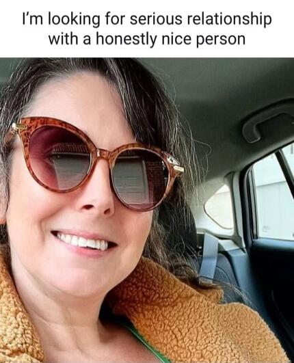 I'm looking for serious relationship with a honestly nice person