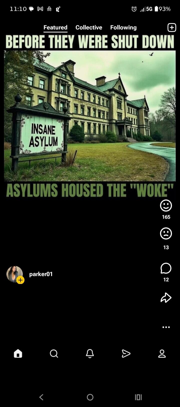 BEFORE THEY WERE SHUT DOWN. INSANE ASYLUM. ASYLUMS HOUSED THE 