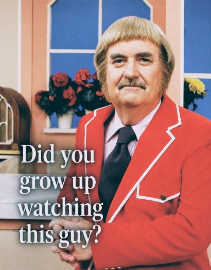 Did you grow up watching this guy?