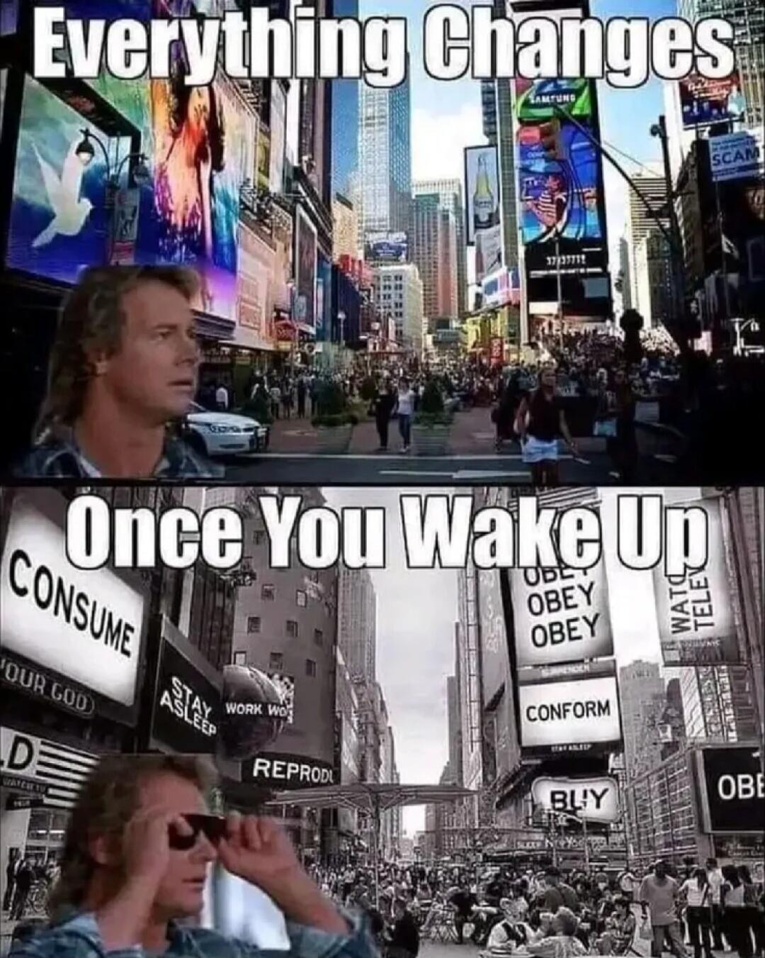 Everything Changes
Once You Wake Up