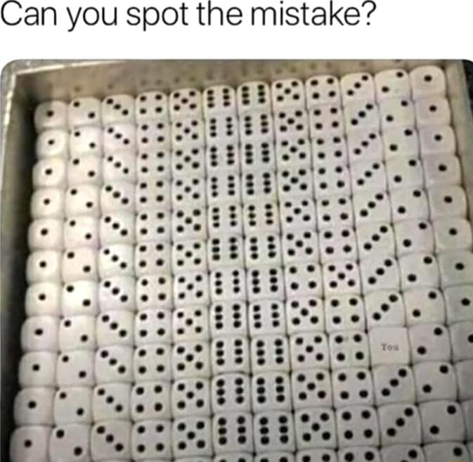 Can you spot the mistake