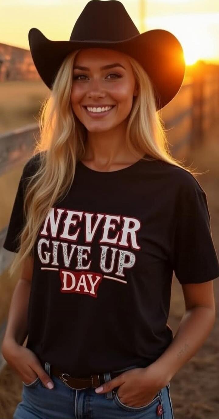 NEVER GIVE UP DAY