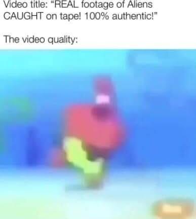 Video title REAL footage of Aliens CAUGHT on tape 100 authentic The video quality