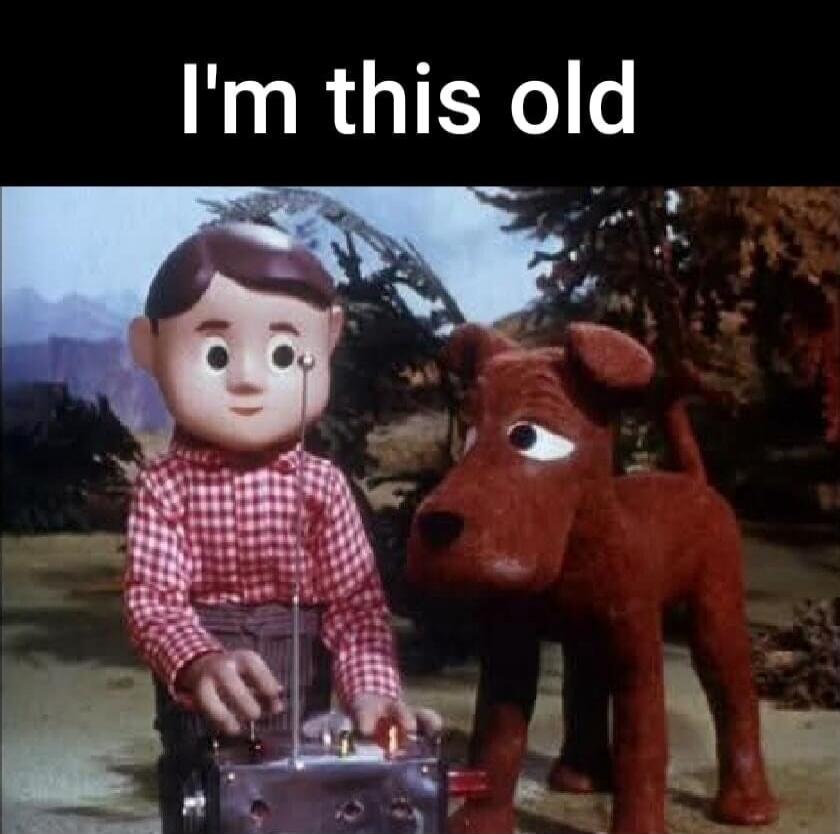 I'm this old